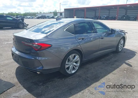 2023 Acura Tlx Technology Package из США, поврежденный, VIN 19UUB5F42PA003569